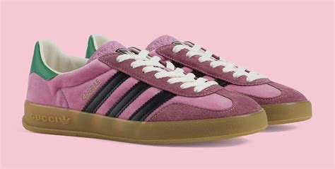 gucci adidas pink shoes|adidas x gucci collaboration.